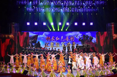 傳承紅色基因，匯聚強軍力量——主題文藝演出圓滿落幕